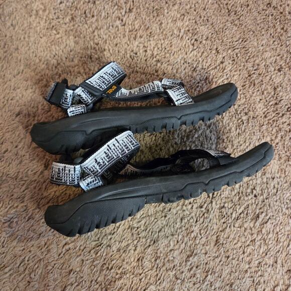 Teva hurricane xlt2 sandal outdoor hiking adjustable strap open toe black 7 - Picture 7 of 8